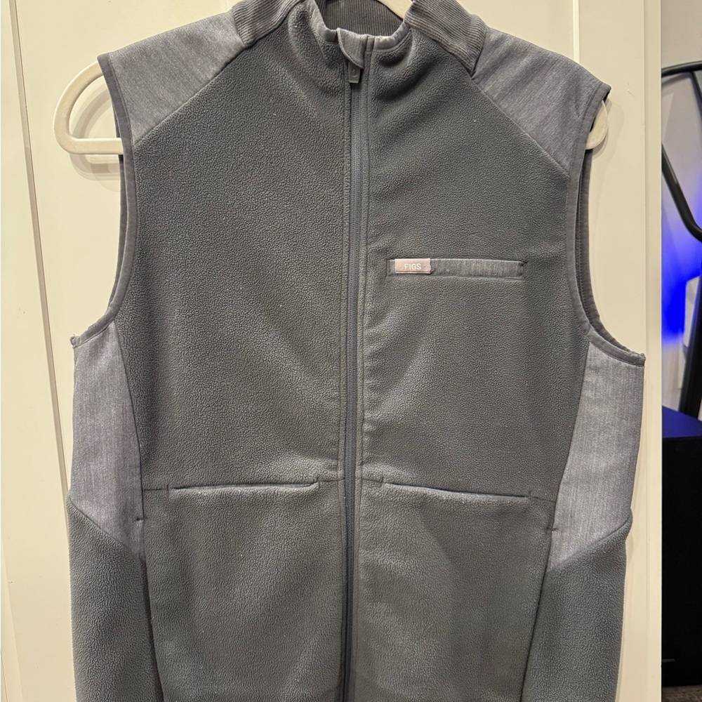 Figs Gray Vest for Women